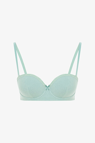 Penti Mint Green Pop up Pointel Bra