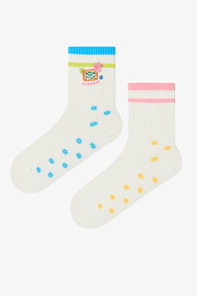 Penti White - Multi Sardines Tennis 2-Piece Sock Pack