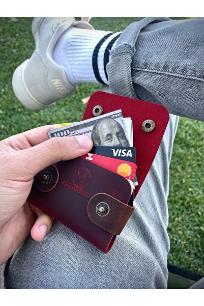 Mess collection Hakiki Deri Kartlık, Minimal Kartlık, Erkek & Kadın Küçük Kar...