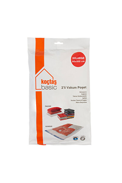Koçtaş Basic 2'li Vakum Poşet XXlarge