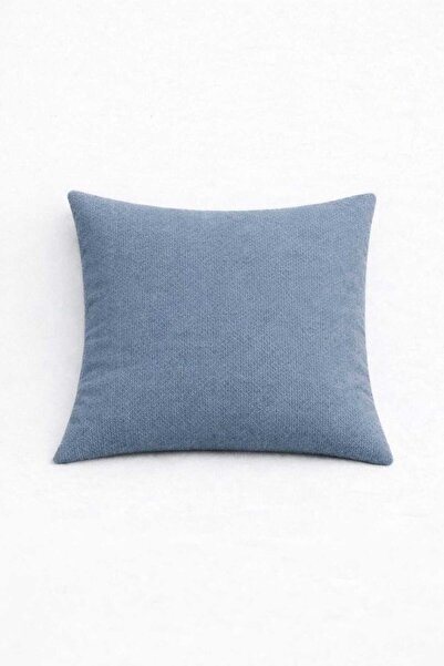 PerdeYap1980 Кадифена тканина, відкрита індиго подушка-фартух (1 штука)