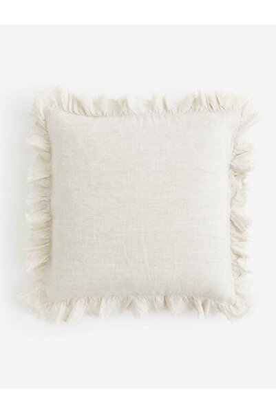 İDİL Frilly Vintage Throw Pillow, Cushion Cover