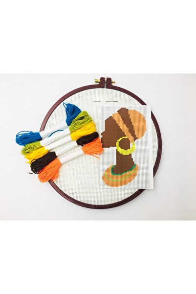 İDİL Канавече Етамін Кіт 67- Афро Жінка