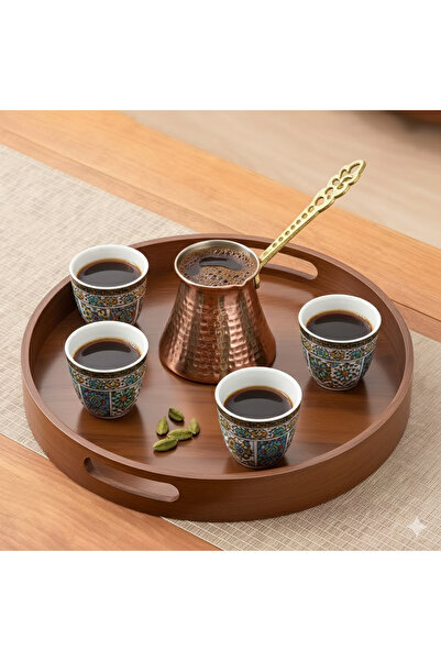 KB Circular tray, living room coffee table tray, home multifunctional storage...