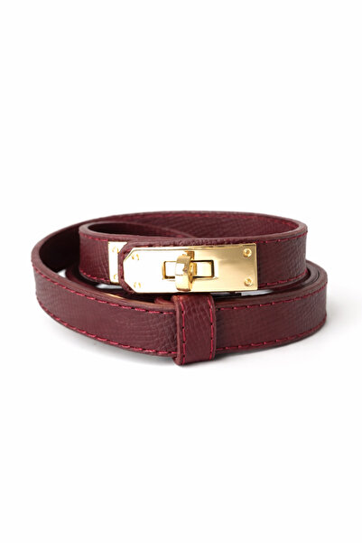 Ecrou Adjustable Belt Burgundy