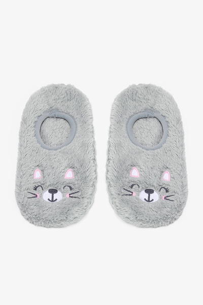 Penti Gri cu broderie pentru casă