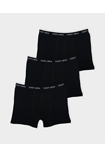 GOST LİRİA Ανδρικά εσώρουχα μπόξερ Premium από μπαμπού – Πακέτο 3 τεμαχίων