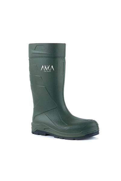 Anka Mekap Pro 904 S5 SRC PU Çelik Burun + Çelik Ara Taban Çizme Haki