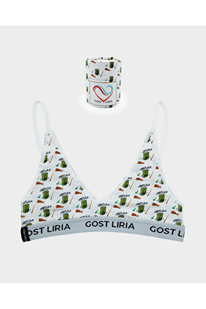 GOST LİRİA - Γυναικείο μπραλέτ με σχέδιο Macha