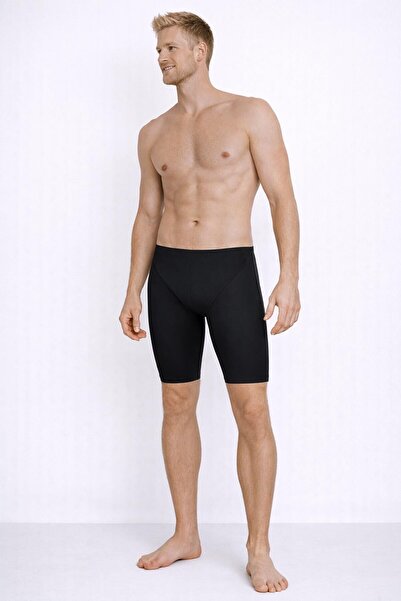 AYYILDIZ 41833 Чоловічі чорні плавальні лосини