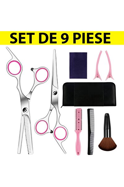 Regal Bliss Foarfece profesionale de tuns si filat ®, pentru frizerie, 17.7 c...