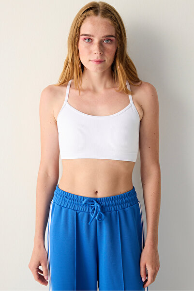 Penti Ribbed Micro Bonding White Top - Sanrio Collection