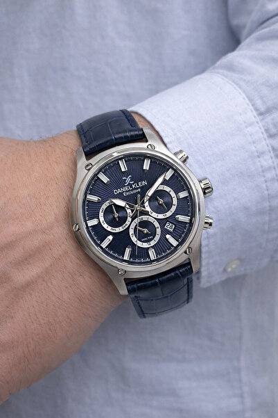 Daniel Klein Erkek Deri Kordon Bileklik Hediyeli