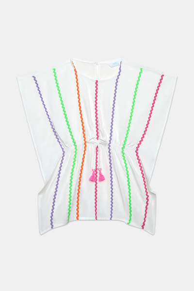 Penti Caftan alb pentru fete