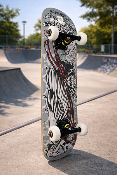 İMVULA Pro Kemik Tekerli Zımparalı Abec 11 Profesyonel Kaykay