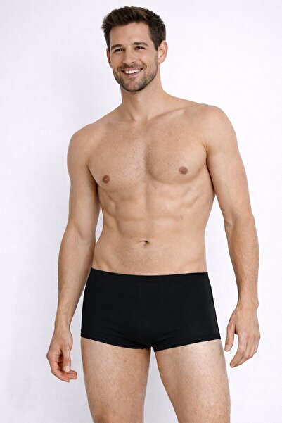 AYYILDIZ 209 Men's Black Boxer Swimsuit