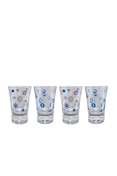 Rakle Good Luck 4-Piece Shot Glass Set 34 Cc
