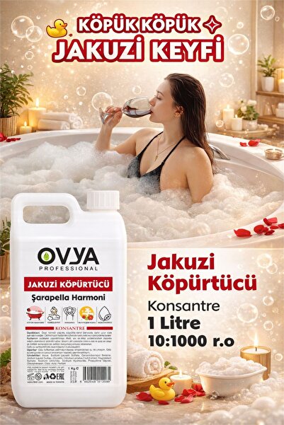 ovya Konsantre Jakuzi Köpürtücü Banyo Köpüğü | Şarapella Harmoni
