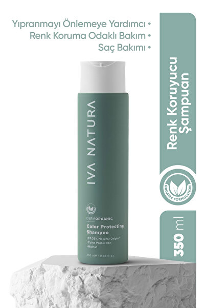 Iva Natura Color Protecting Shampoo for Colored Hair |   Gentle Cleaning & Co...