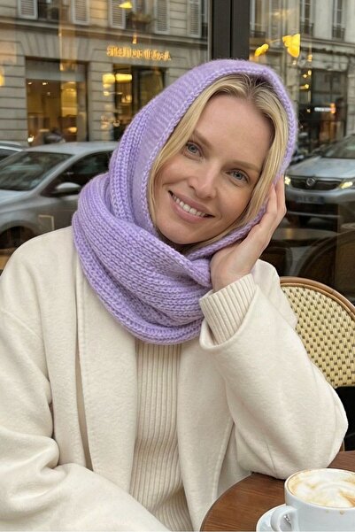 lamea Guler tricotat pentru femei – Textură moale, rezistent la frig, design ...