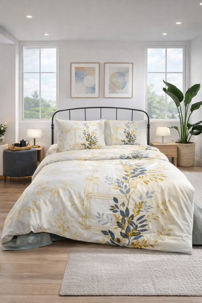 Özdilek Комплект односпальних підковдр Canola nev - жовтий