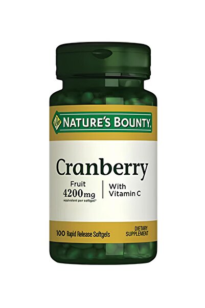 Nature's Bounty Cranberry 100 Softgel