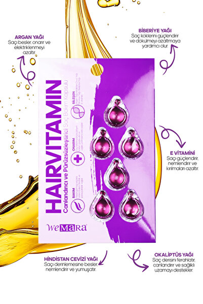 Mara Wemara Revitalizing and Smoothing Hair Care Capsule
