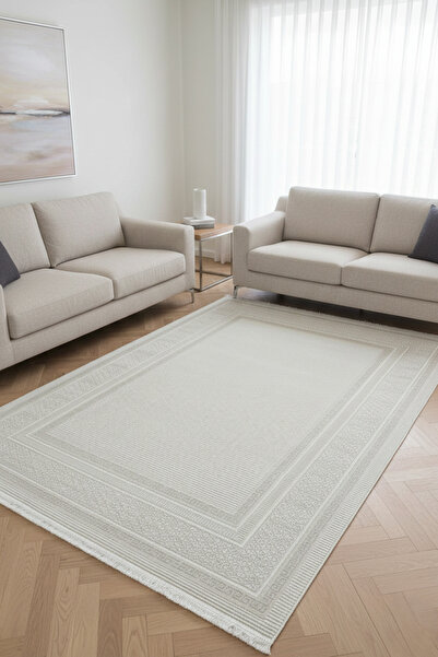 Anaska Home Modern Desenli 6 Metrekare Halı 4 Metrekare Halı Salon Halısı Otu...