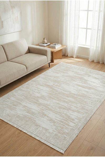 Anaska Home Modern Desenli 6 Metrekare Halı 4 Metrekare Halı Salon Halısı Otu...