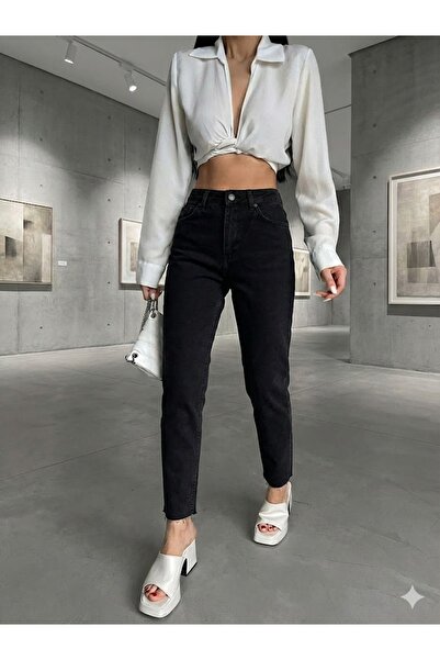 CHI'LA Collection High Waist Beige Mom Jean Pants – Skinny Leg Casual Women's...