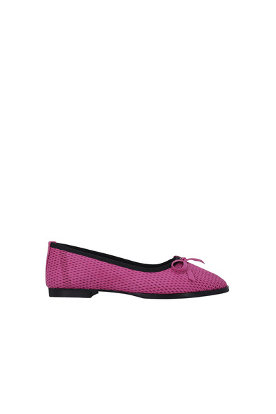 DİSPARİTA 251008 Genuine Leather Women's Ballet Shoes