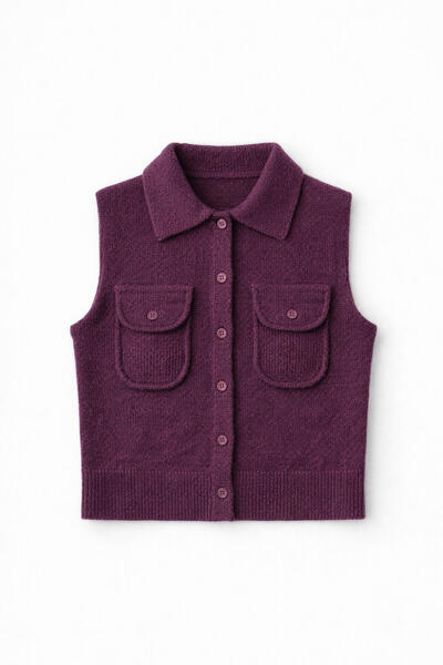 Touché Privé Detailed Knitted Vest