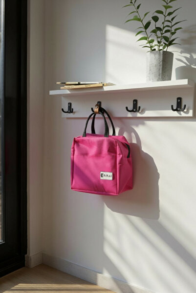 Moemi Portmanto Duvar Askılığı Elbise Askılığı Anahtarlıklı Askılık 80 cm