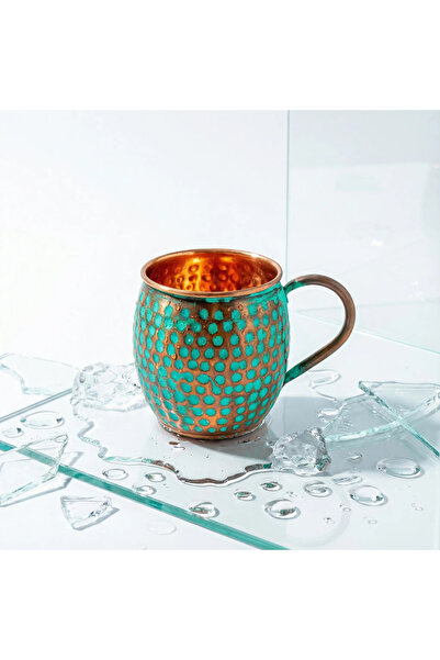 ARANA Emerald copper mug 500 ml
