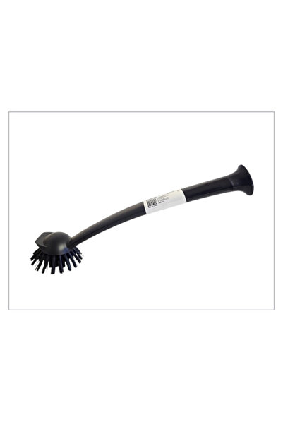 IKEA فرشاة حوض الأطباق بالشفط من رينج، باللون الأسود