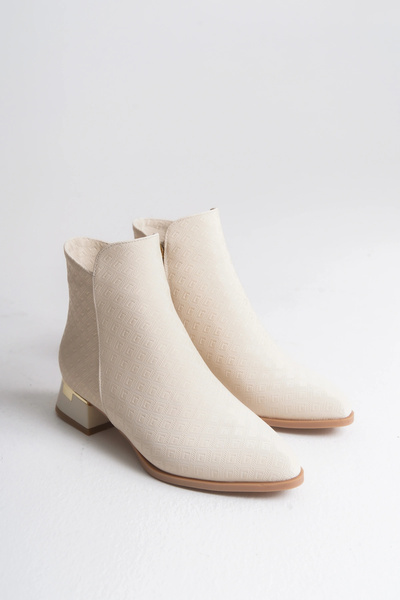 Lively Stylish Cizme elegante pentru femei Ilena, cu toc metalic și detaliu t...