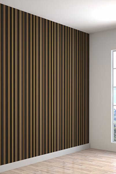 dreamwall Duvar Kağıdı 3 Boyutlu Çizgiler Desenli Silinebilir Tekstil Duvar K...