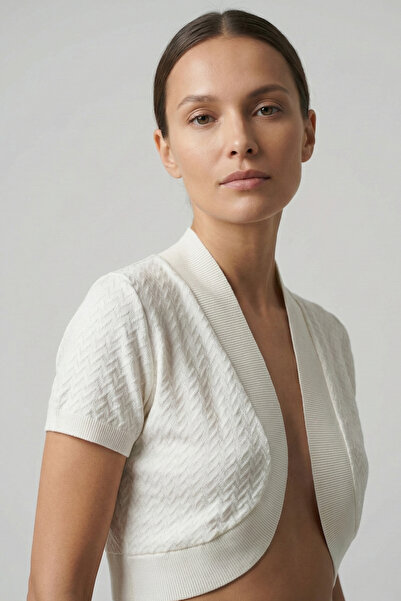 Şiir Samui Femei Moale Texturat Bumbac Pieptănat Mâneci scurte Umăr Detaliu S...