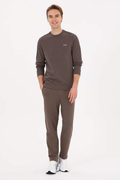 U.S. Polo Assn. بنطال رياضي رجالي من فرو المنك 50315588-VR052