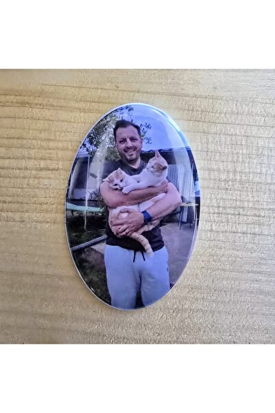 MemoryMag Magneți ovali metalici - Set de 8