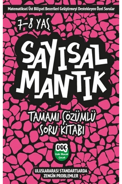 Dahi Olacak Çocuk Yayınları Sayısal Mantık Tamamı Çözümlü Soru Bankası 7-8 Ya...
