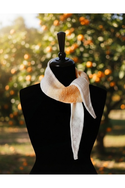 Günebakan El Örgüsü Kruvasan Boyunluk & Sophies Scarf (Atkı, Fular, Şal)