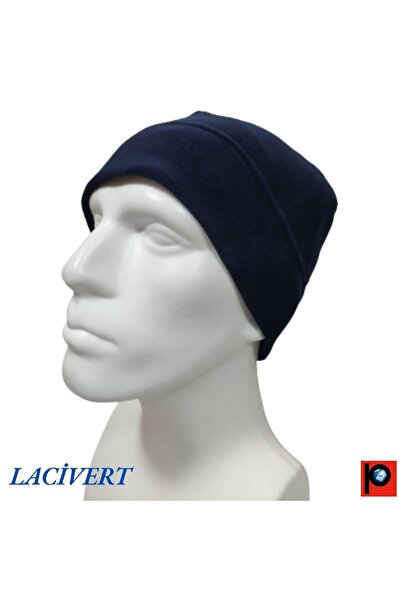 PAKER GİYİM قبعة من الصوف الحراري باللون الأزرق الداكن للجنسين