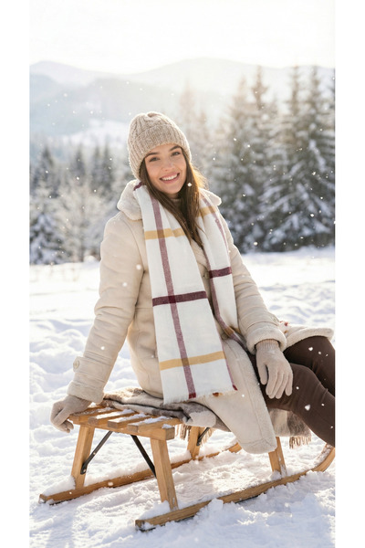 LAGRANZE Şal în carouri