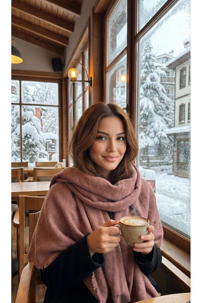 LAGRANZE Şal simplu cu atingere moale pentru femei