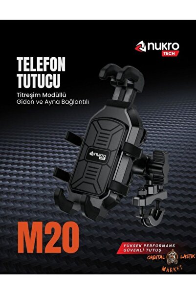 Nukrotech M20 Titreşim Modüllü Telefon Tutucu