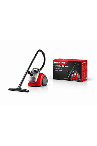 LEIHMANN Aspirator fara sac, capacitate de 2 litri, putere de 1300W