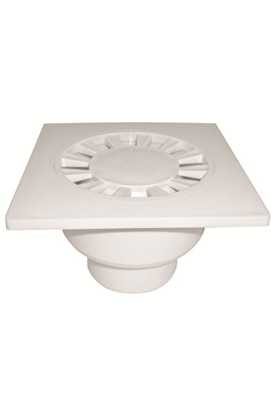 GGama Alttan Çıkışlı Yer Süzgeci Banyo Balkon Gideri