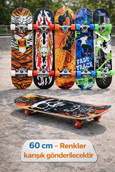 Canland Orta Boy 60 cm Kaykay Dayanıklı – Karışık Desen (Rasgele Gönderim)