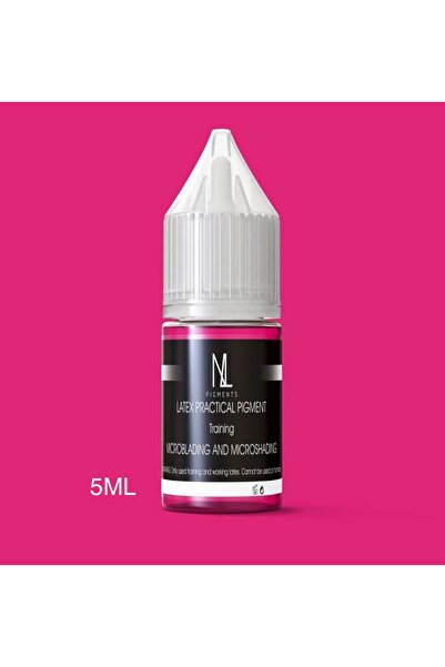 BİOMASER 5ml PEMBE pratik amaçlı pink DUDAK Kalıcı Makyaj Lateks silikon pigm...